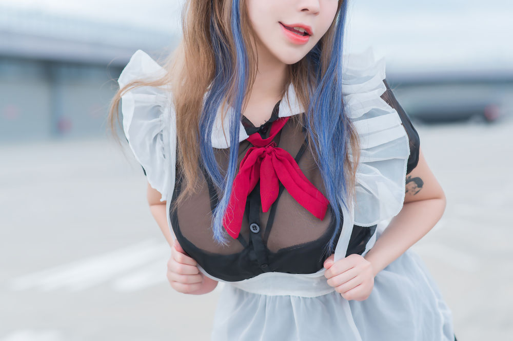 花リリ(Plant Lily)-No.009-Rooftop Maid-在线看 第3张