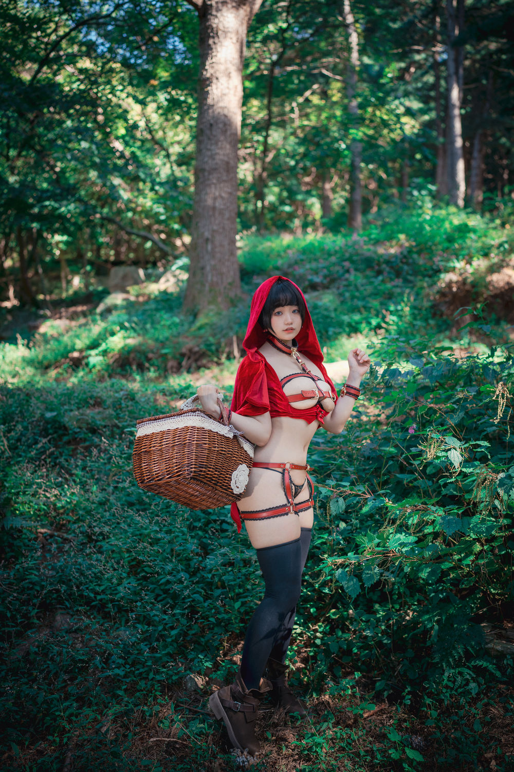 Mimmi(밈미)-No.019-[DJAWA] Naughty Red Hiring Hood-在线看 第1张