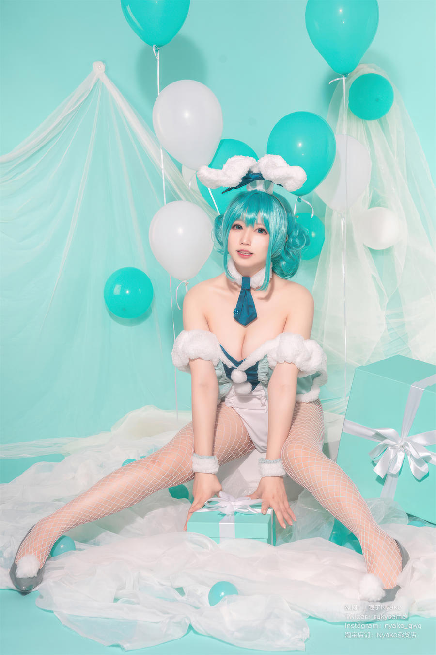 Nyako喵子-No.066 – 初音白兔-在线看 第1张