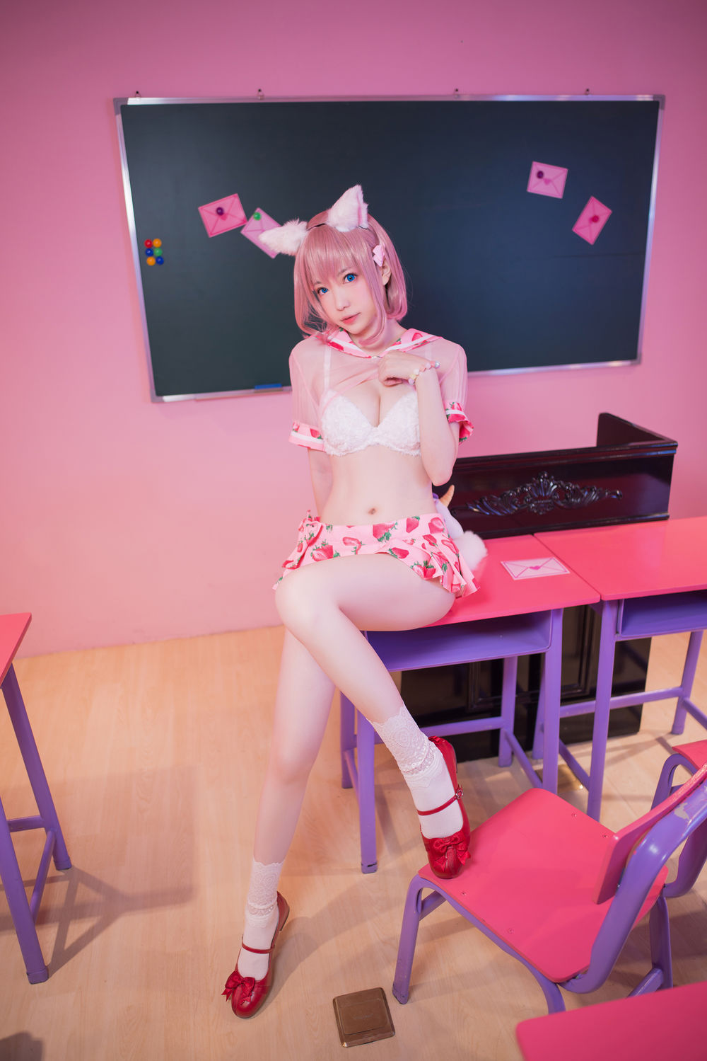 妖少you1-No.005-草莓蛋糕猫-在线看 第3张