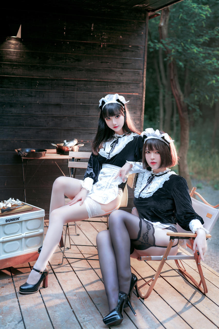 面饼仙儿-No.135 – 女仆姐妹 (&半半子BANBANKO)-在线看 第2张