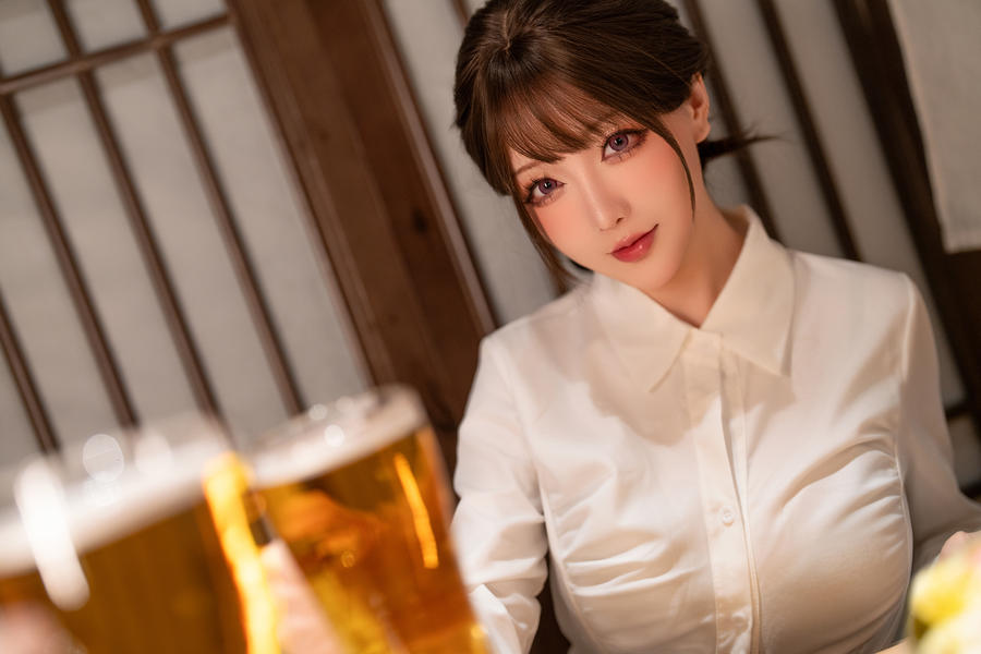 星之迟迟-No.256 – 2025年02月计划G 不胜酒力的新人后辈-在线看 第3张