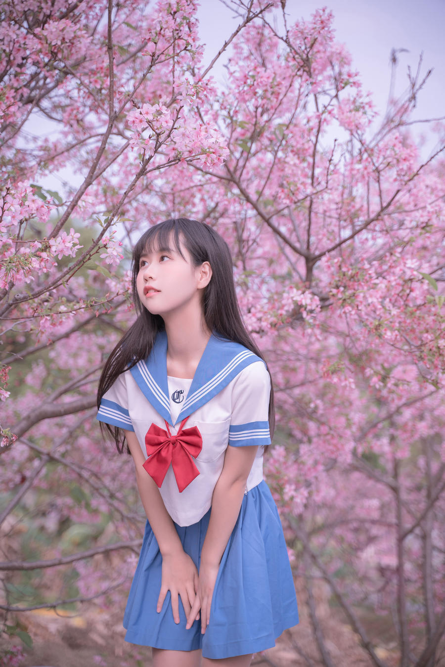 萌芽儿o0-No.024–樱花JK-在线看 第1张