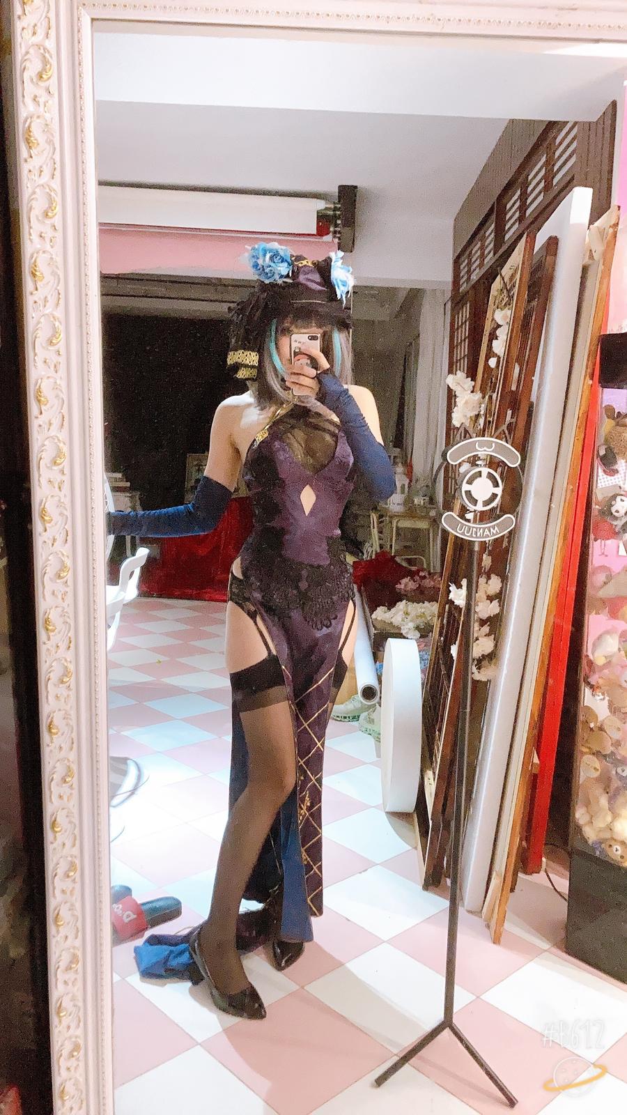 Luisa_零纱纱-No.009 – 碧蓝航线 柴郡旗袍-在线看 第1张