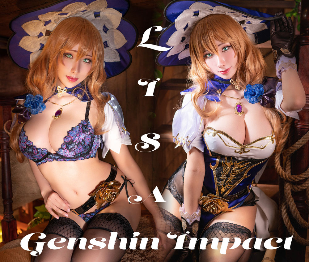 雨波_HaneAme-No.080-Genshin Impact Lisa 原神丽莎-在线看 第3张