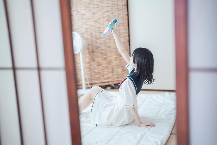 桜桃喵-No.185-盛夏制服-在线看 第3张
