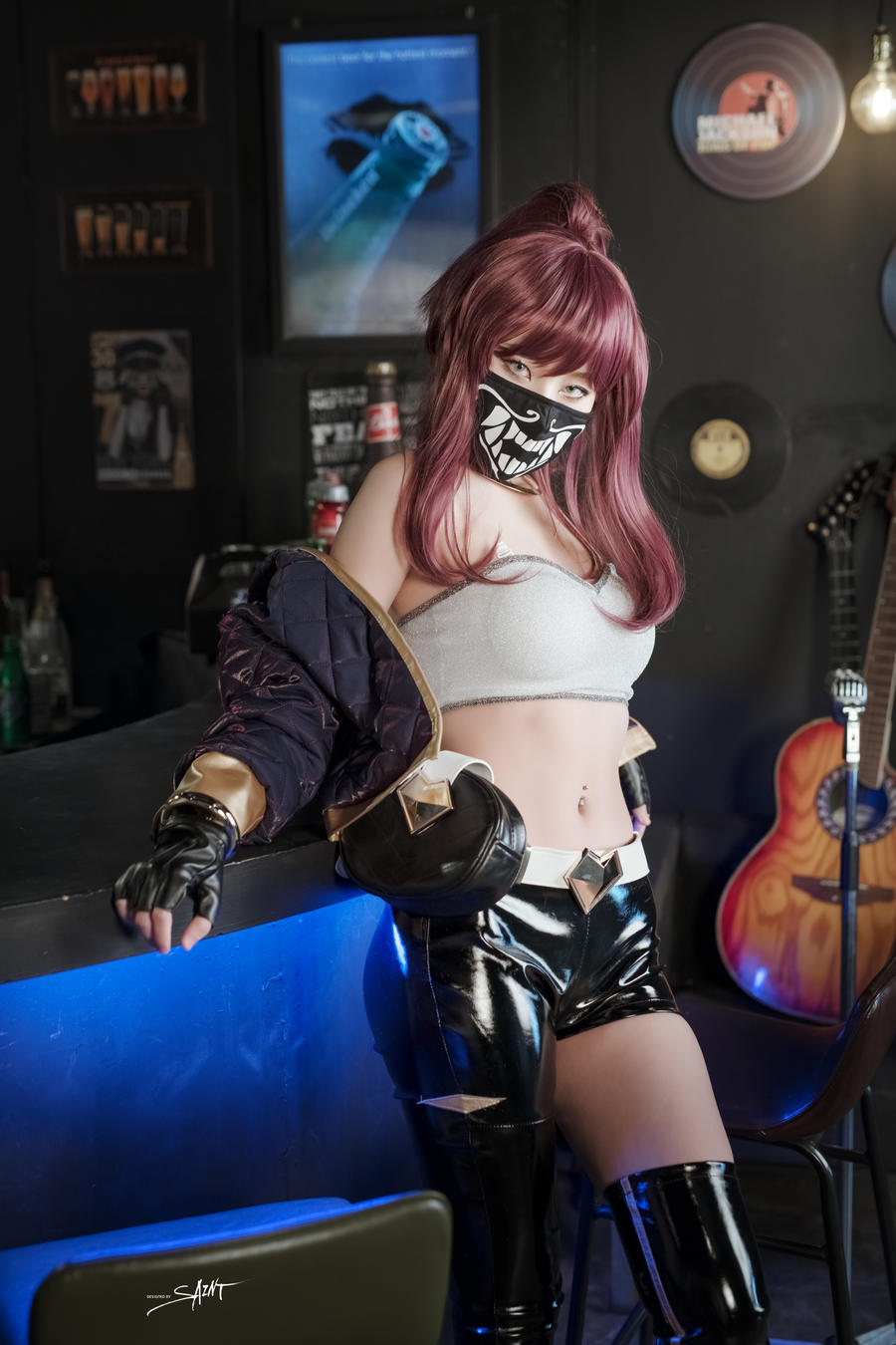 Yuna(윤아)-No.017-[SAINT Photolife] Vol.04 KDA Akali & Nier Automata 2B-在线看 第3张