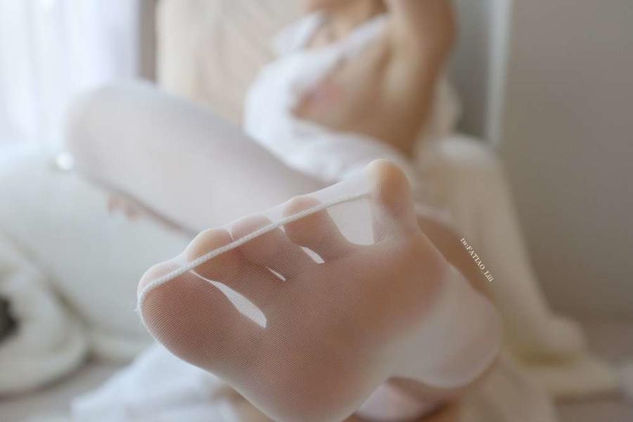 迷之呆梨-No.019-自撮り写真透明白丝女仆-在线看 第3张