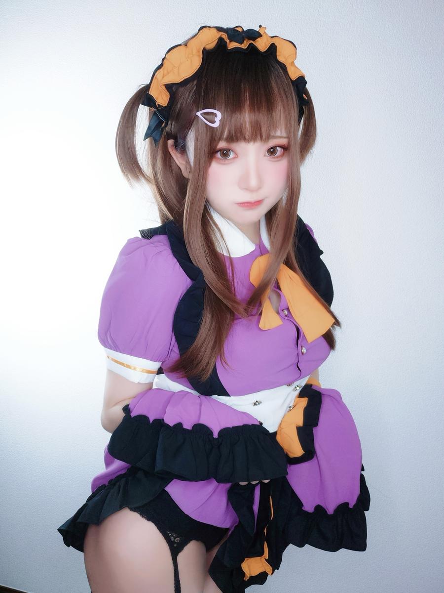 Yuki亭-No.024-?ハロウィンメイドっ?自撮り-在线看 第1张