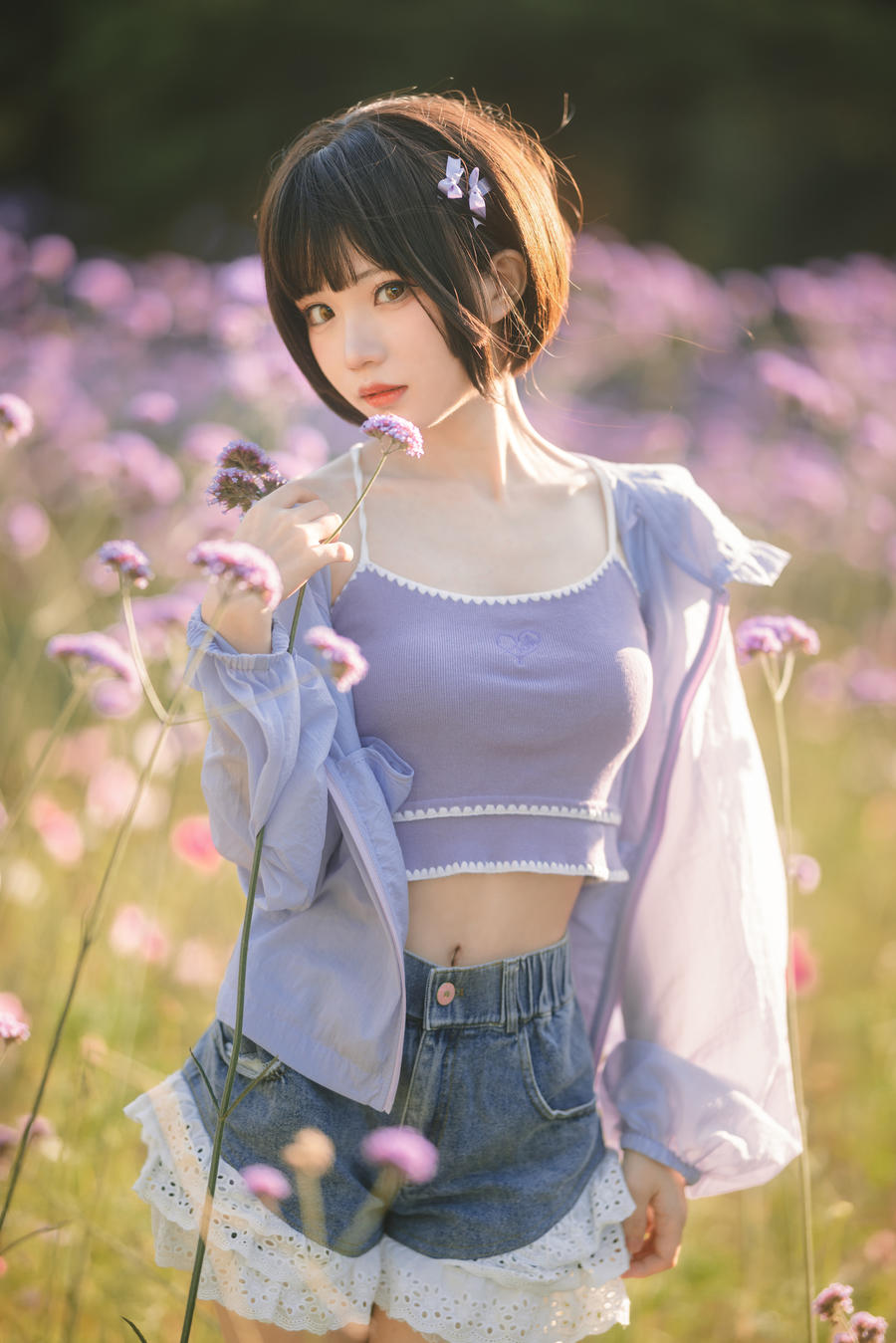 花柒Hana-No.029-马鞭草-在线看 第1张