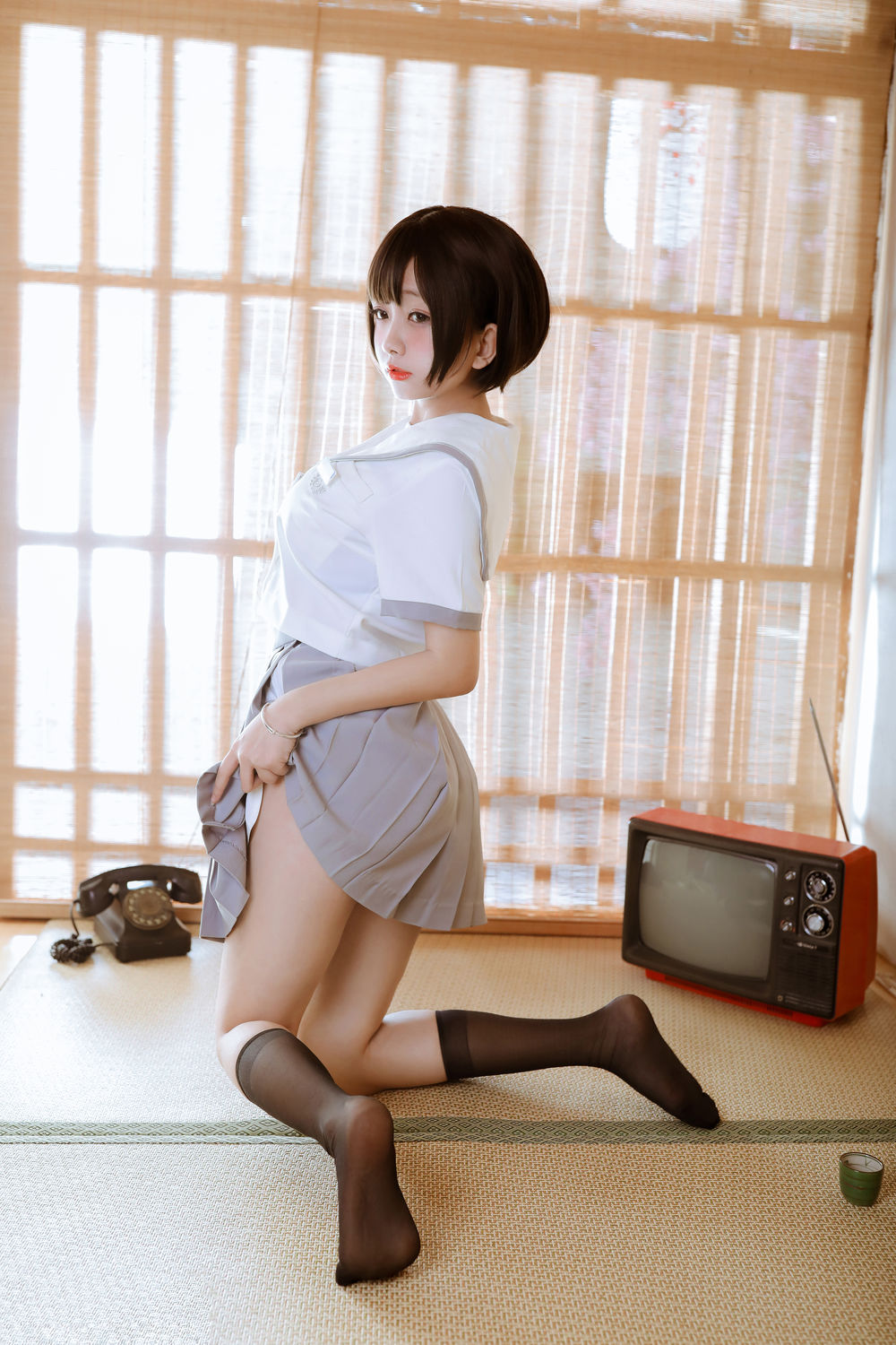 椎名莜(日奈娇)-No.004-和风jk-在线看 第2张