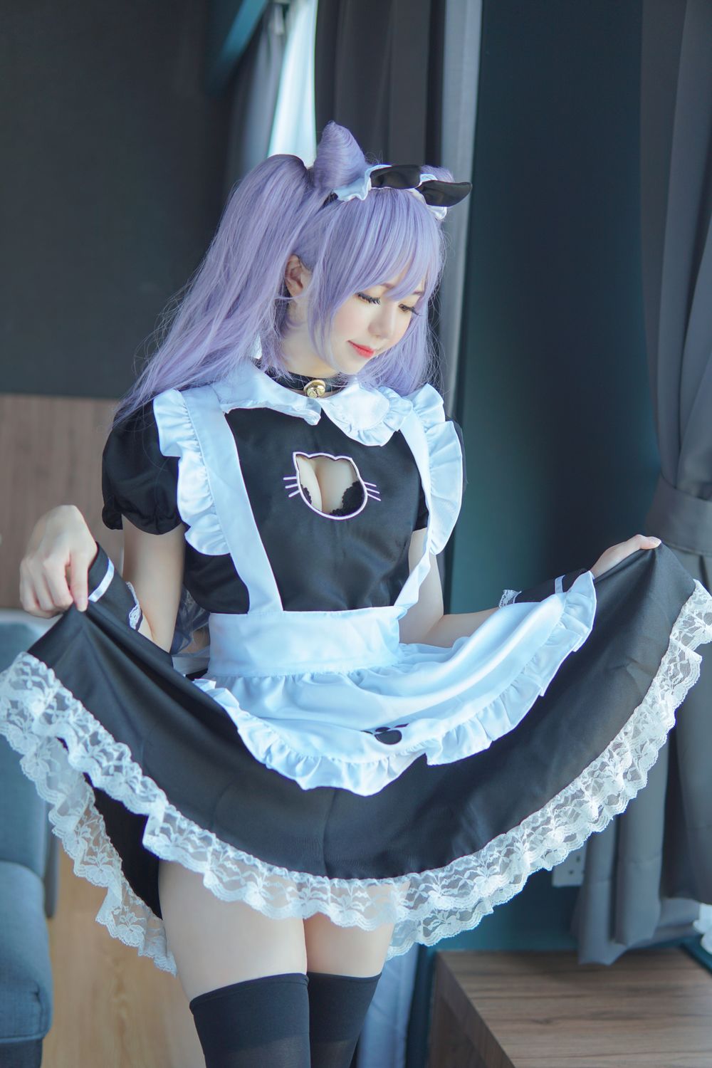 Sally Dorasnow-No.016-Keqing Maid-在线看 第3张
