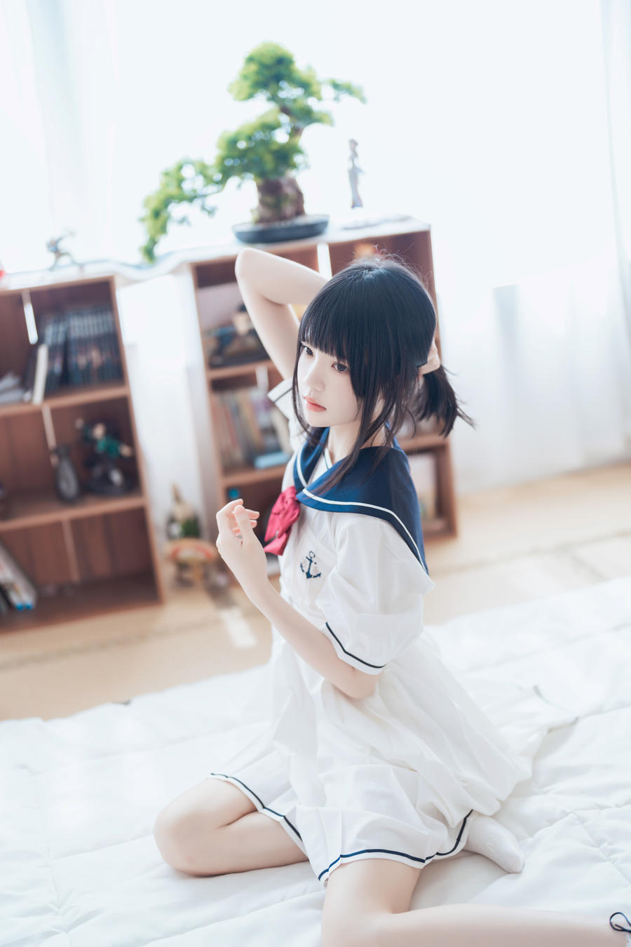 桜桃喵-No.185-盛夏制服-在线看 第1张