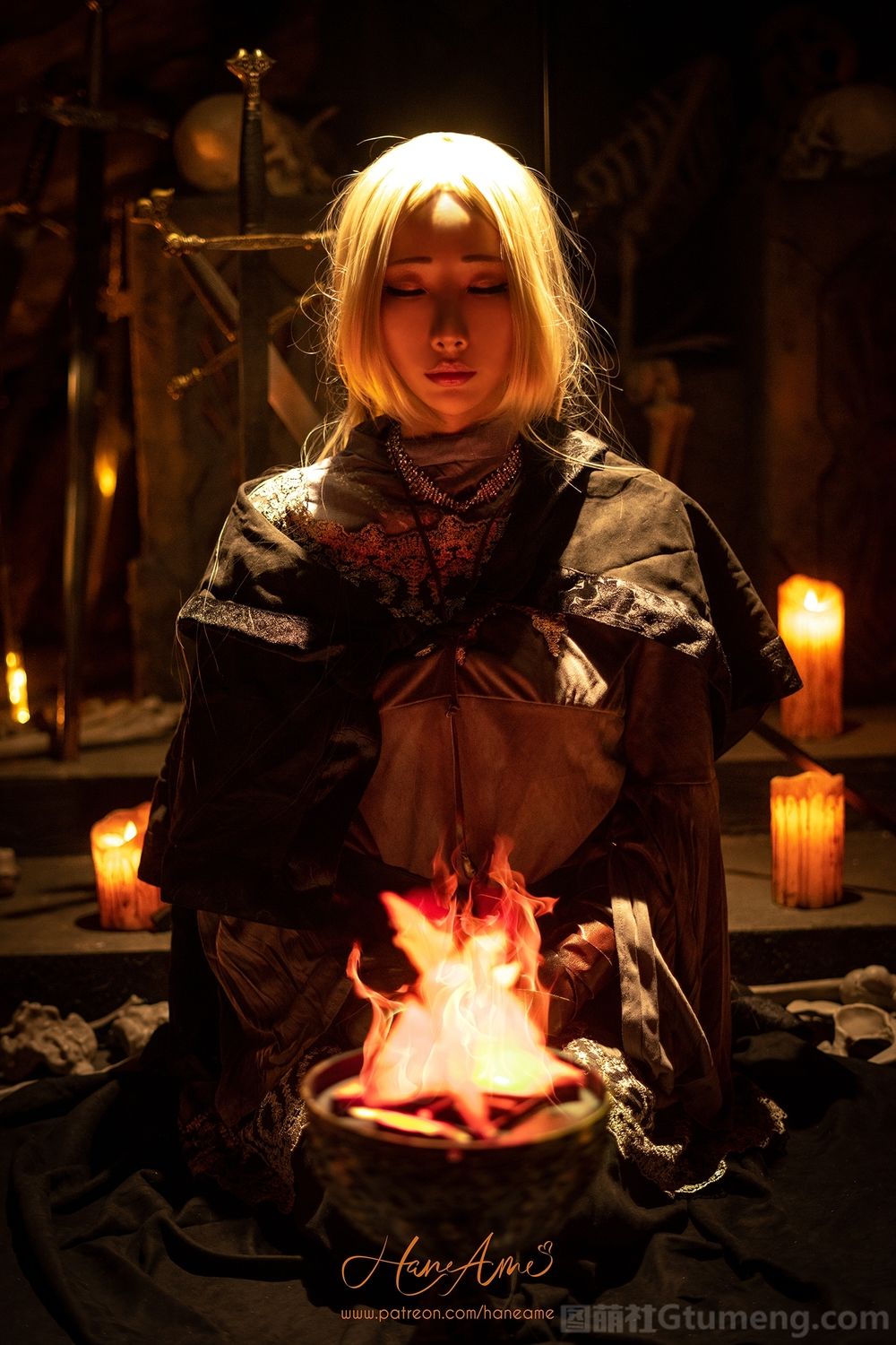 雨波_HaneAme-No.079-Darksoul3 Fire keeper 黑暗灵魂3 防火女-在线看 第3张