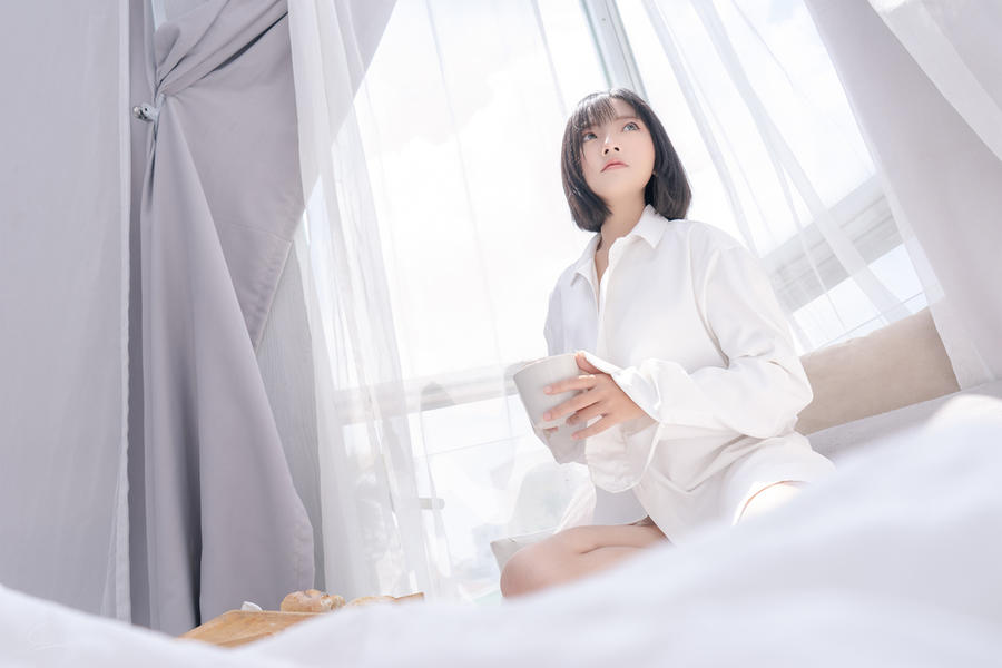 Messie Huang-No.008-Boyfriend’s shirt-在线看 第3张