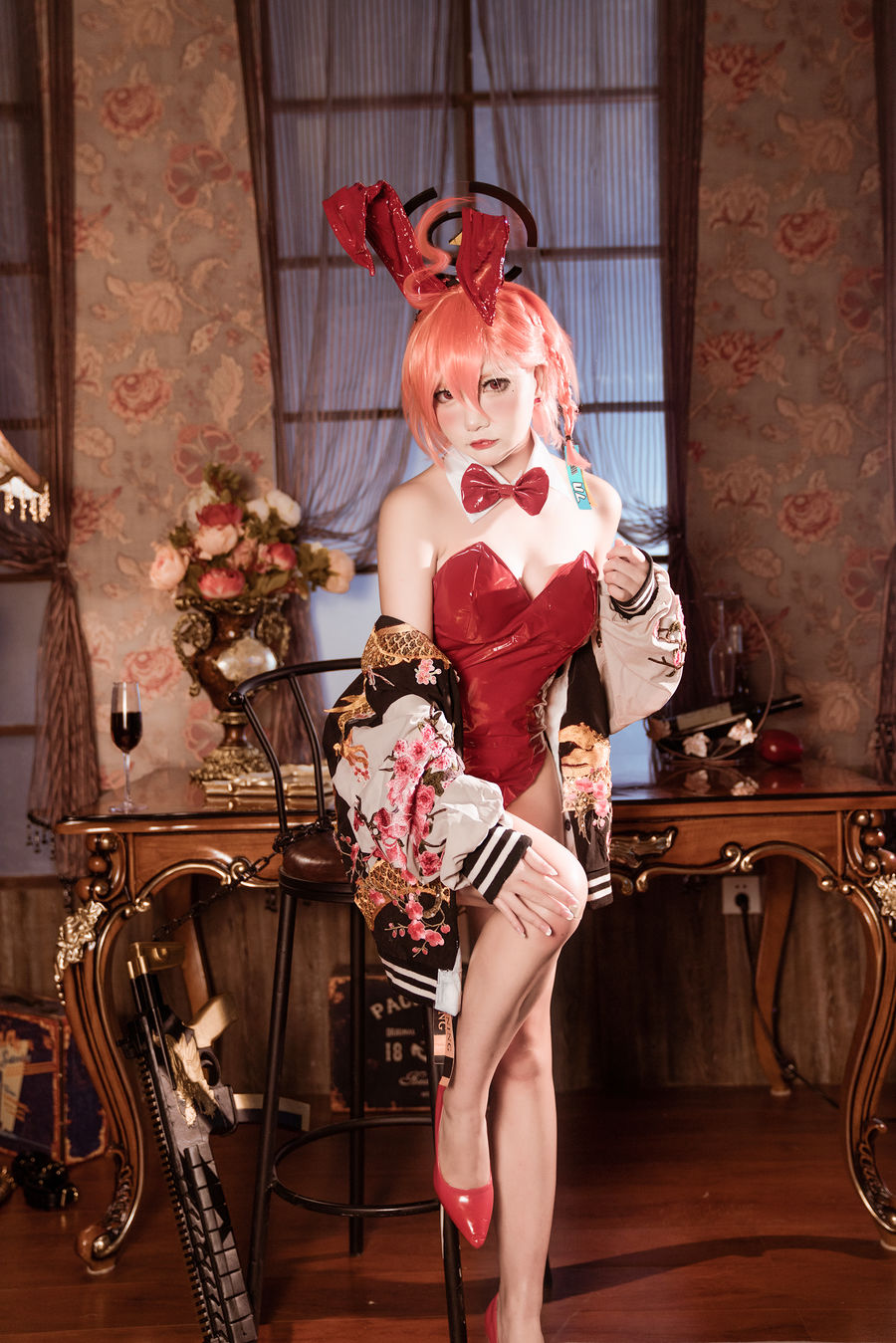 是一只熊仔吗-No.012-Blue Archive Neru Mikamo Bunny 碧蓝档案 美甘宁瑠-在线看 第1张