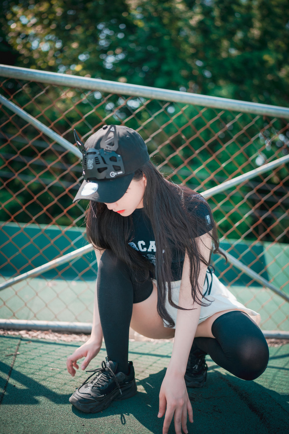 Jenny(정제니)-No.034-[DJAWA] Classic Athletic Girl in Navy Blue-在线看 第2张