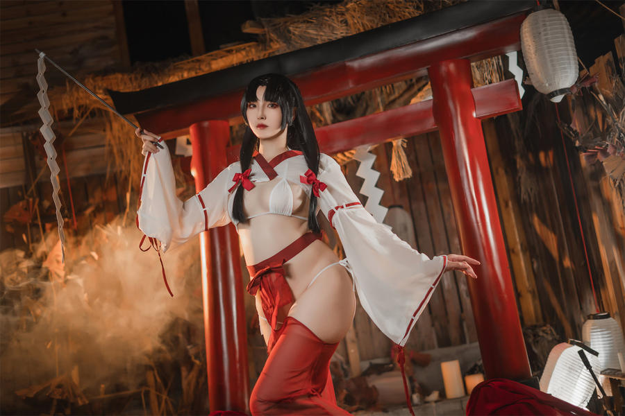 Natsuko_夏夏子-No.018–祈愿巫女-在线看 第2张