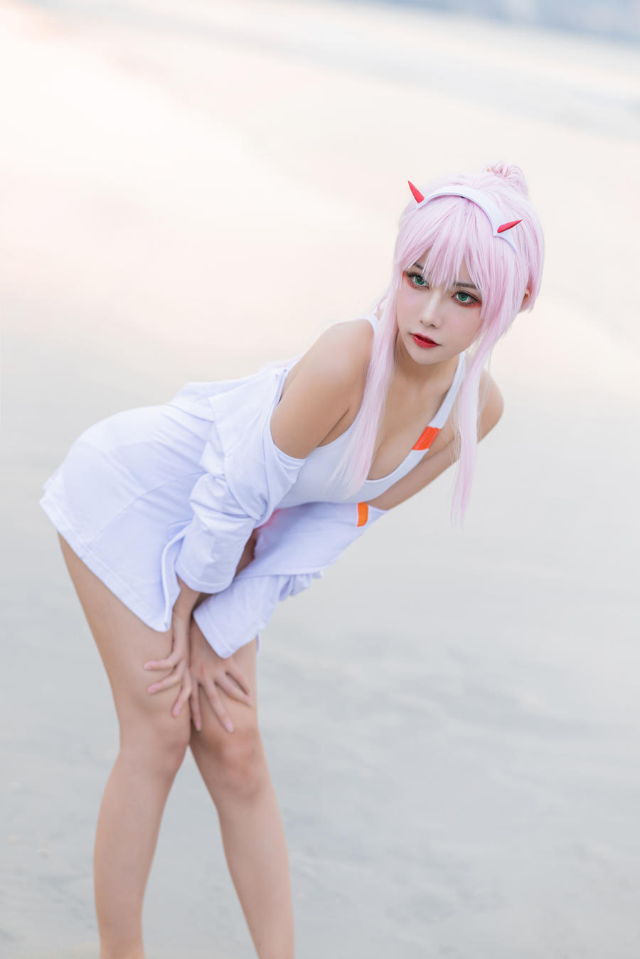 momoko葵葵-No.036–DARLING in the FRANXX 02 泳装 兔女郎 花嫁-在线看 第1张
