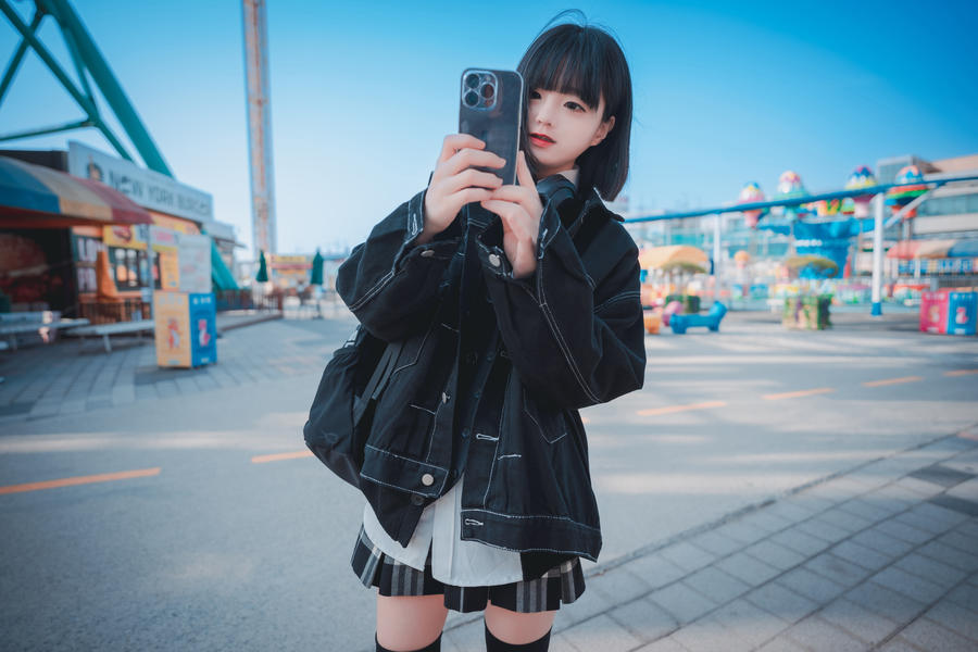 Jenny(정제니)-No.055–[DJAWA] Theme Park Girl-在线看 第3张