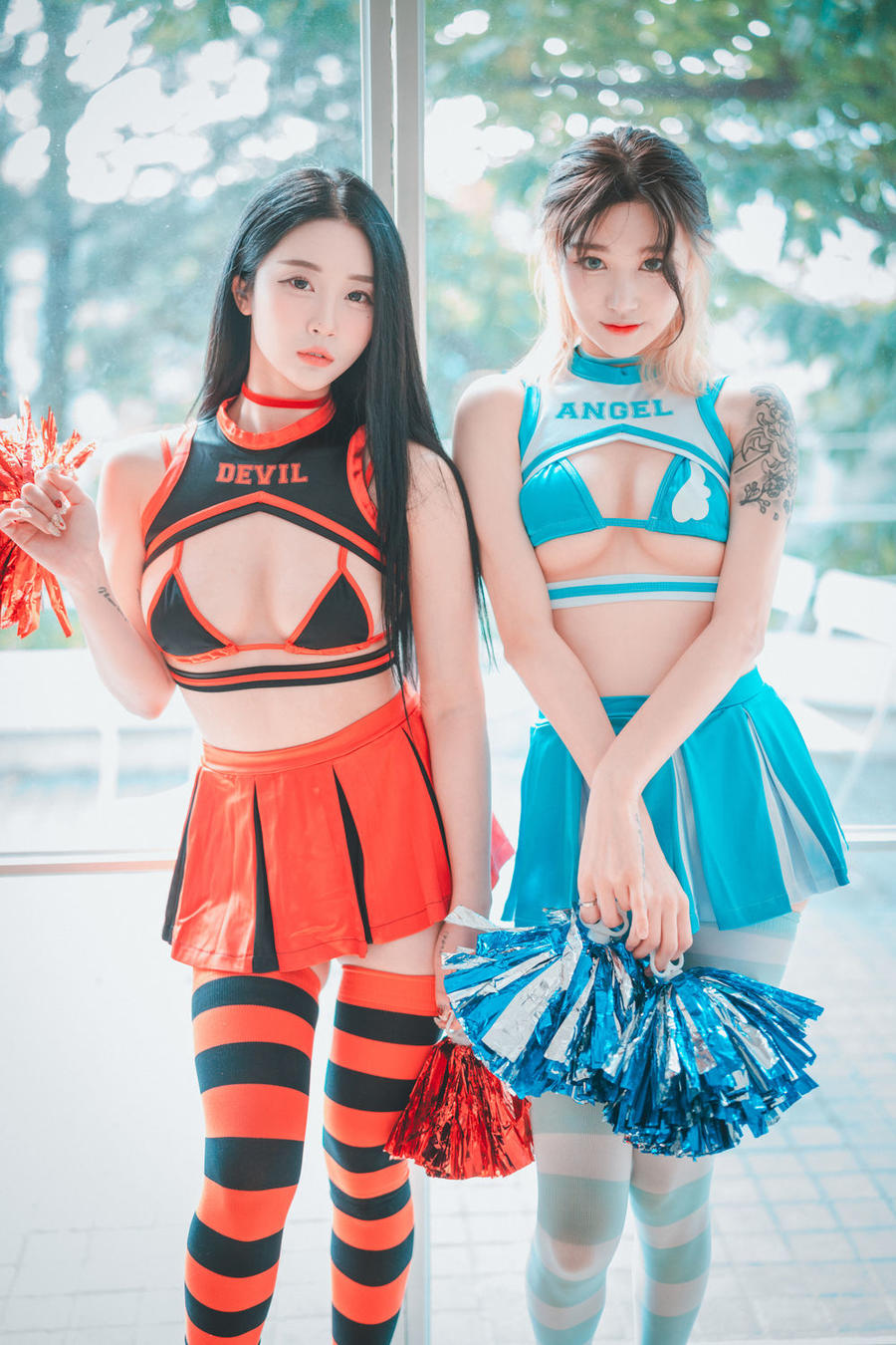 Bomi(보미)-No.008-[DJAWA] Devil 666 & Angel 777(Bomi&Taeri)-在线看 第3张
