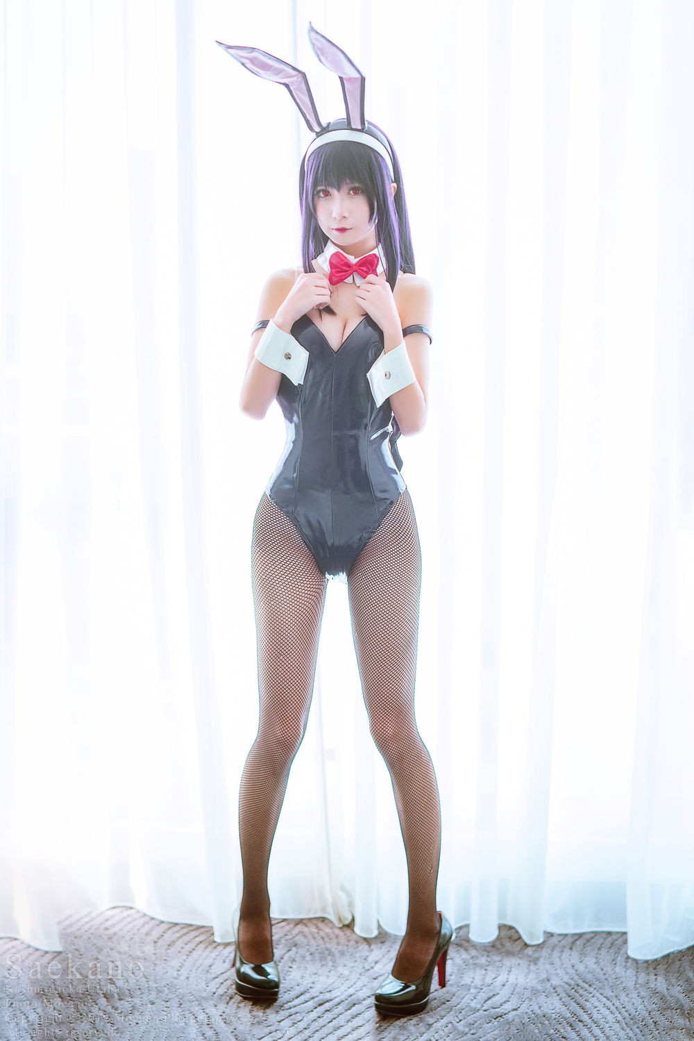 沖田凜花Rinka-No.037-霞ヶ丘詩羽 bunny suit ver. (冴えない彼女の育てかた-在线看 第3张