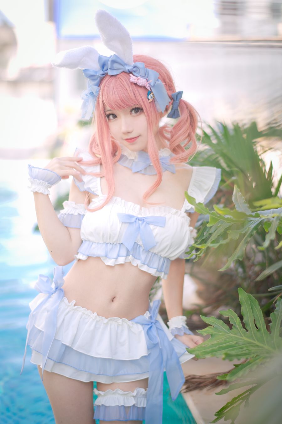 花柒Hana-No.004-夏日甜芯泳装写真-在线看 第3张