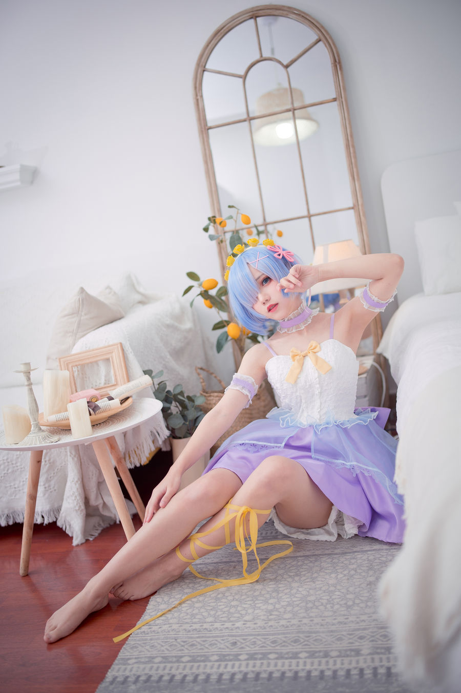 花柒Hana-No.002-蕾姆CLEAR DRESS-在线看 第1张