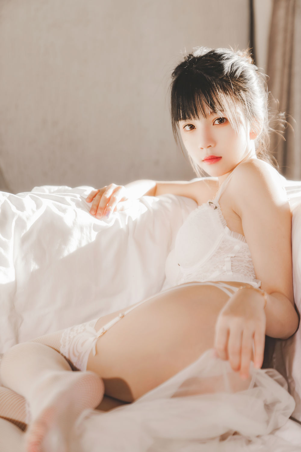 桜桃喵-No.138-白纱糖2-在线看 第1张