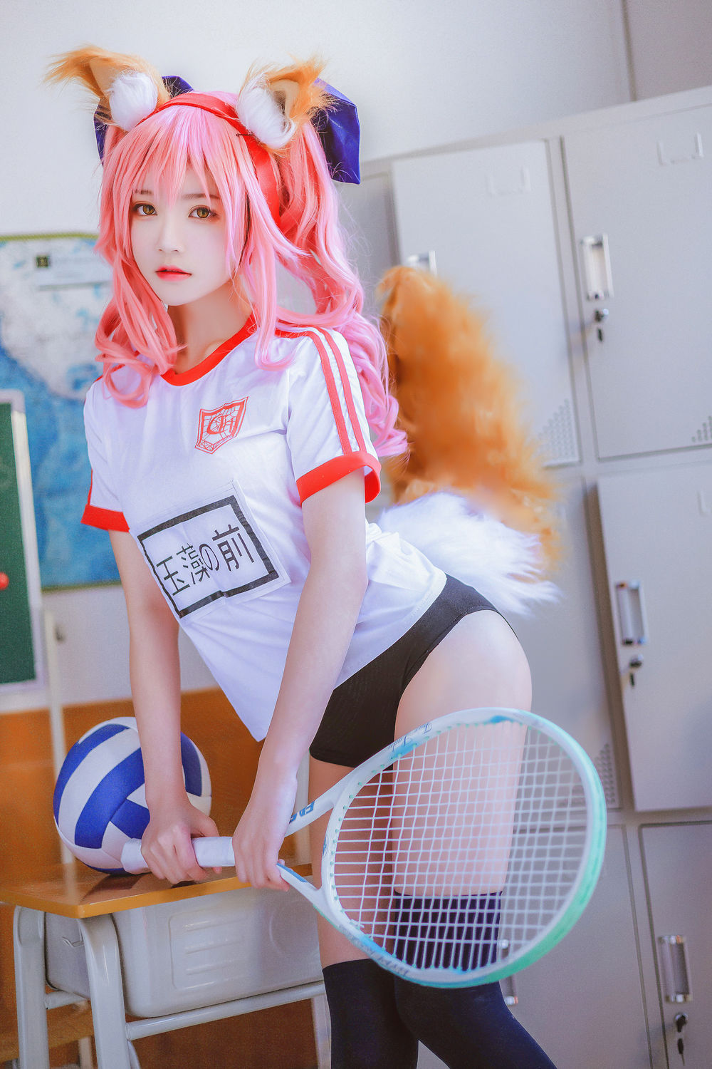 桜桃喵-No.147-玉藻前体操服-在线看 第3张