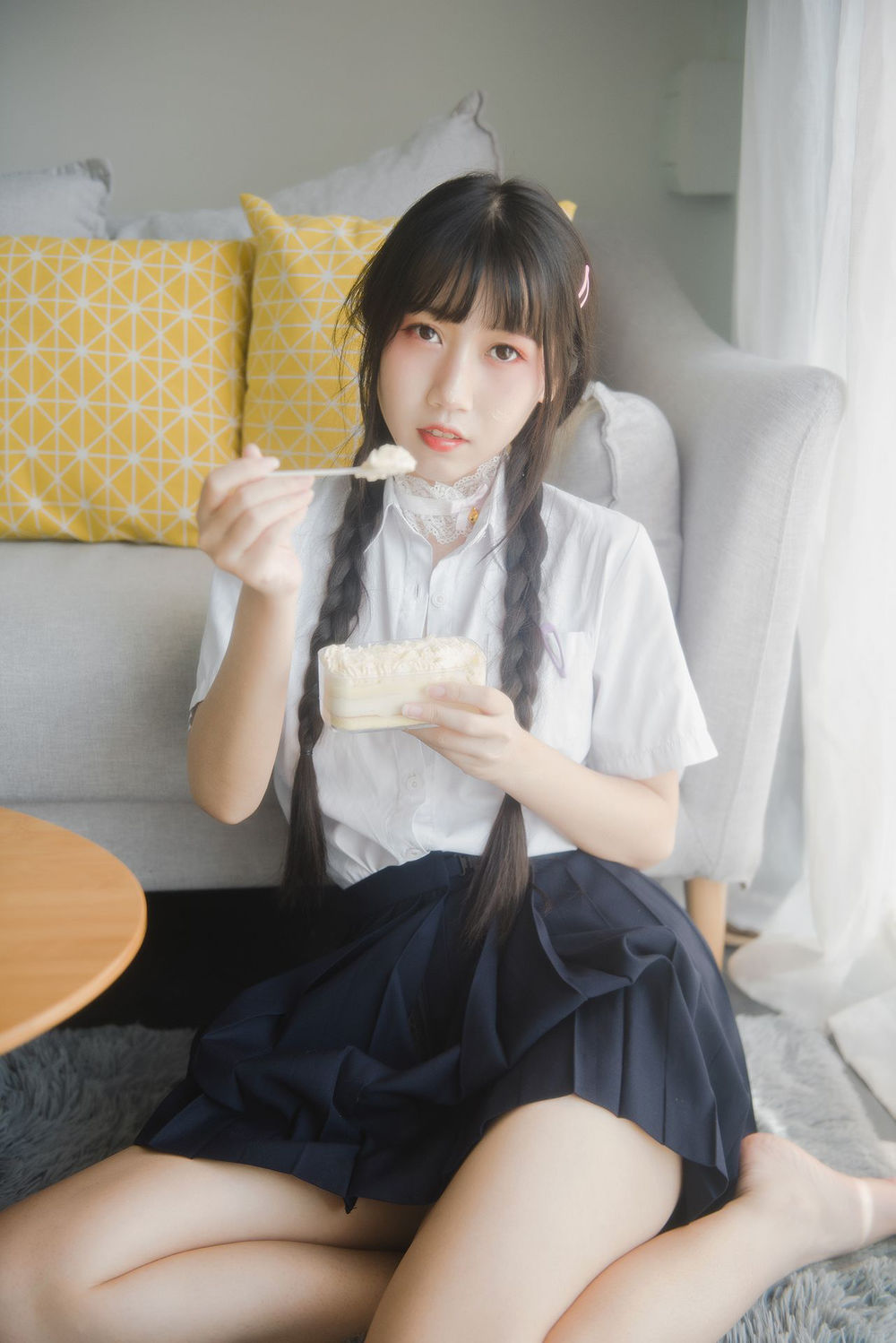 不呆猫-No.017-奶油少女-在线看 第3张