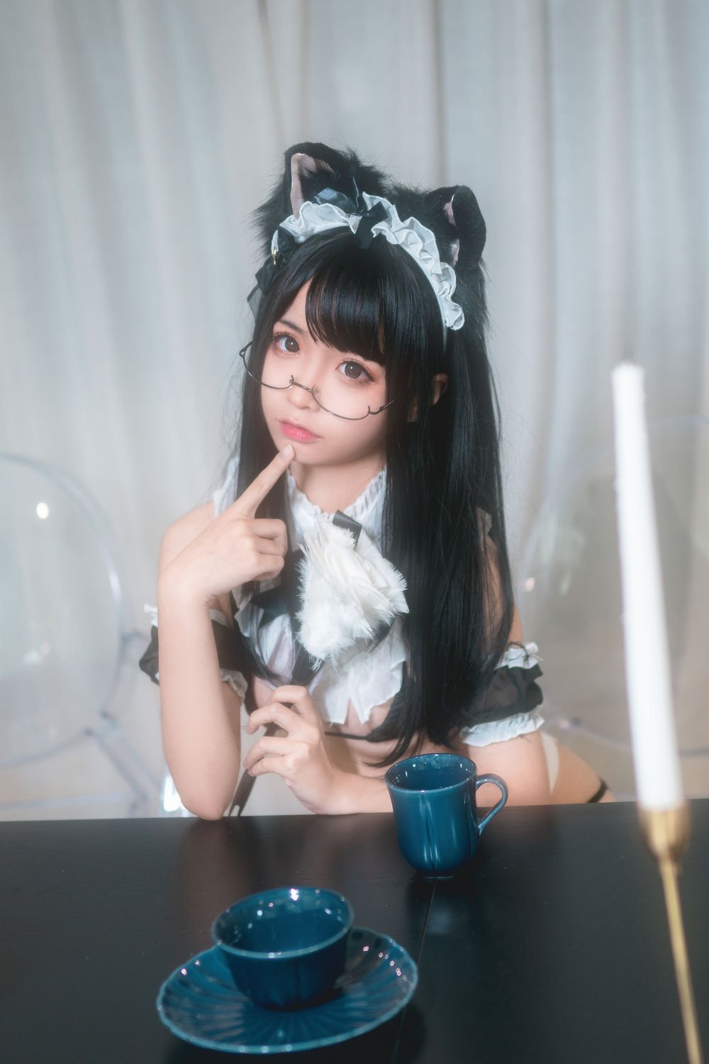 蠢沫沫-No.025-猫耳女仆-在线看 第2张