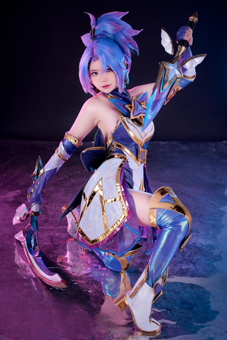 ZinieQ-No.057 – LOL Akali x Kai’Sa Star Guardians (&PingPing)-在线看 第2张