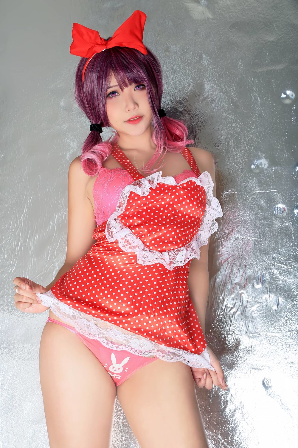 Hana Bunny-No.026-Red Heart Apron-在线看 第2张