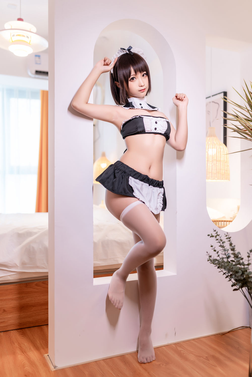 蠢沫沫-No.159-沫沫真爱版 撩汉女仆-在线看 第2张