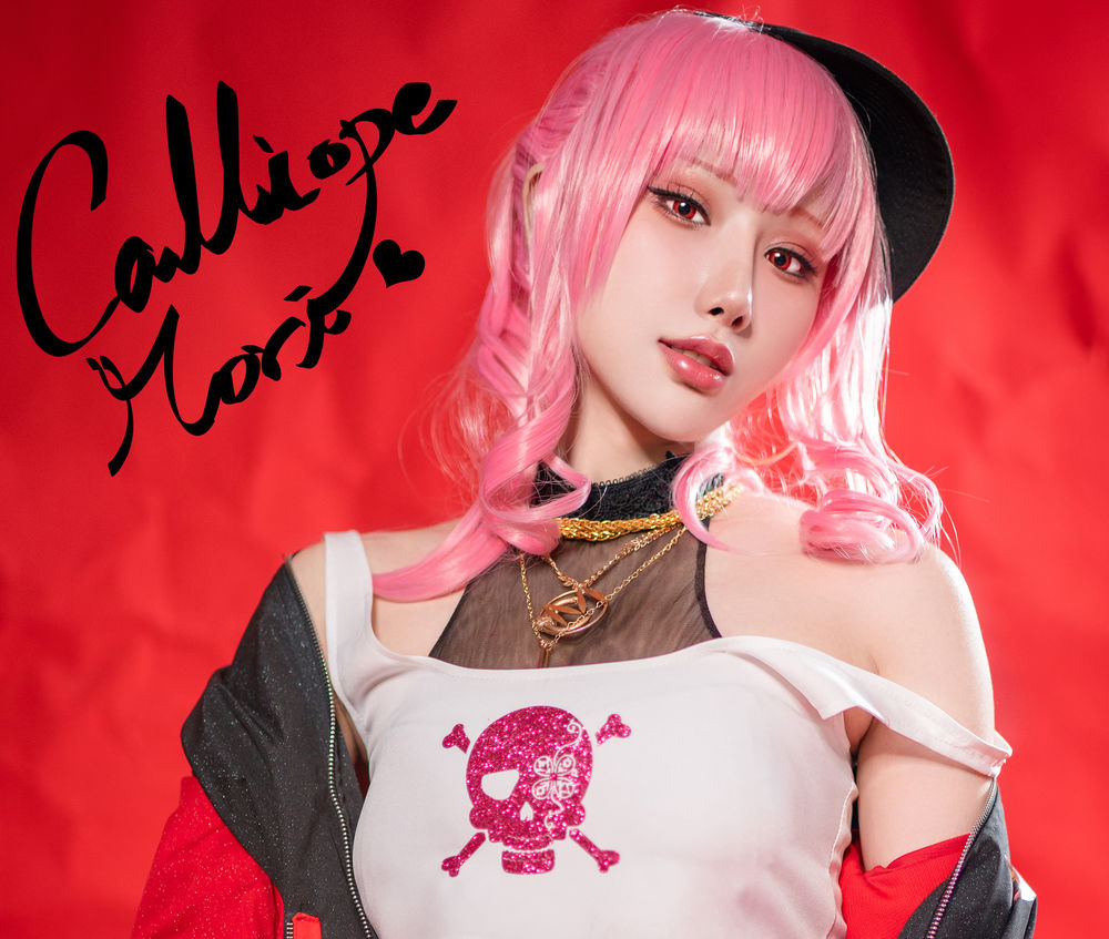 雨波_HaneAme-No.131-Hololive Calliope Mori ROCK 新衣-在线看 第1张