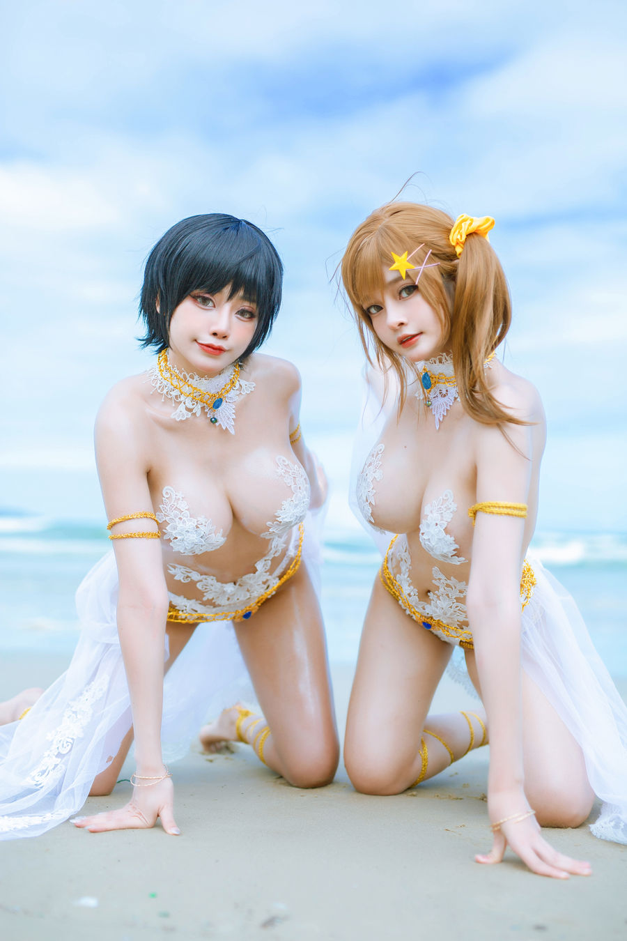 Byoru-No.004-Azami & Byoru–Misaki x Nagisa with Martini dress-在线看 第3张