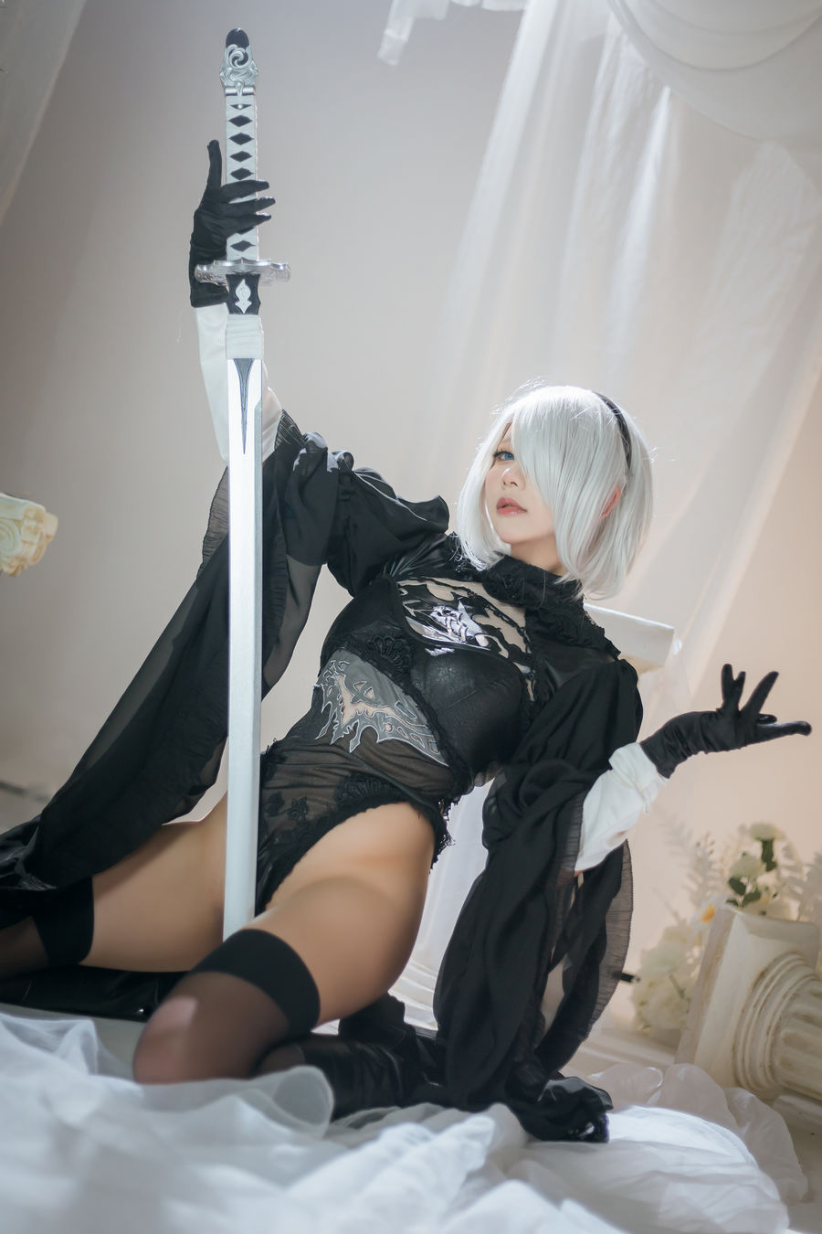 是一只熊仔吗-No.014-Nier 2B Dress Ver-在线看 第2张