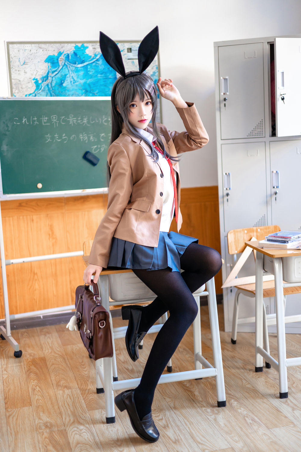 桜桃喵-No.162-麻衣制服-在线看 第2张