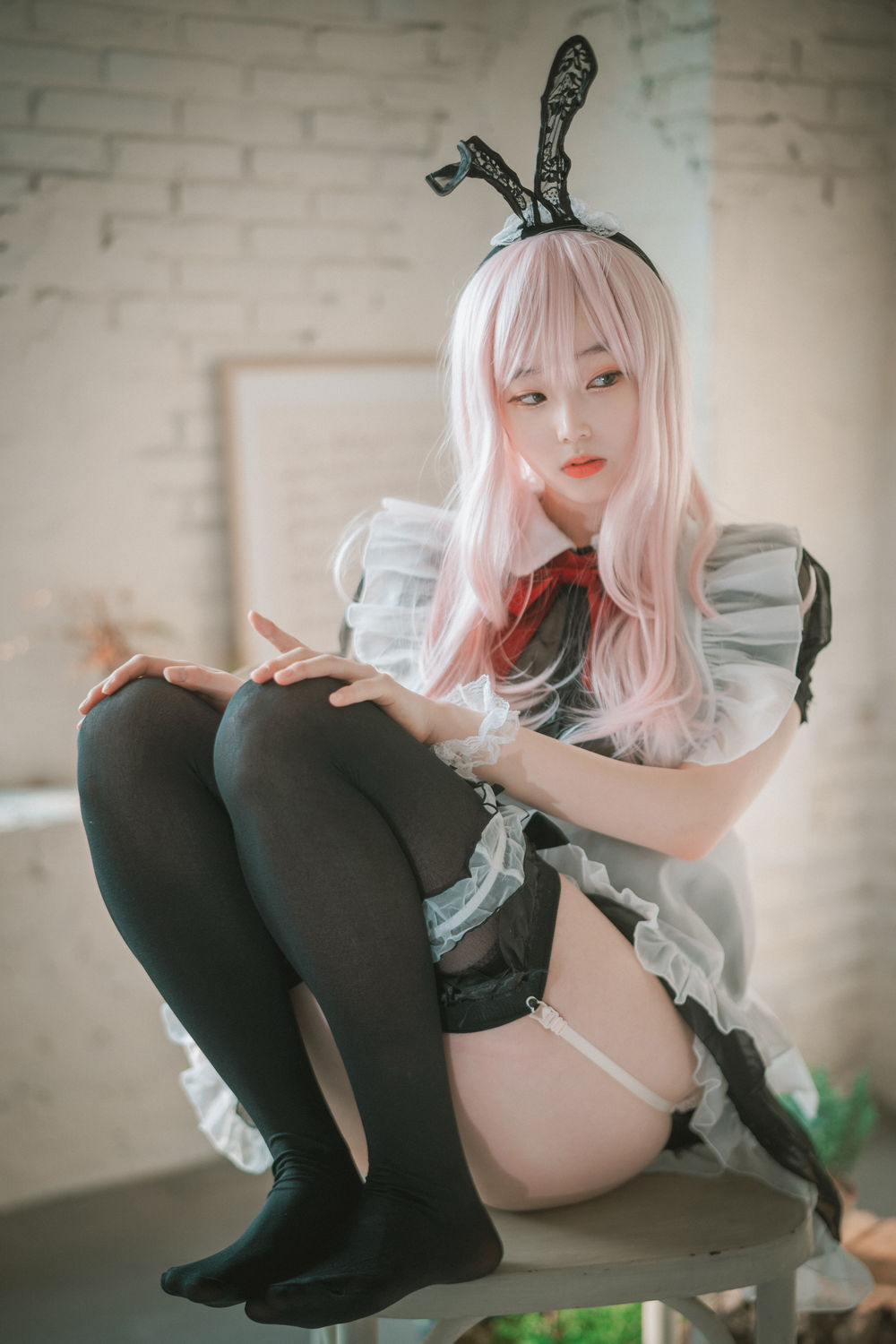 Bambi(밤비)-No.064-[DJAWA] Sheer Bunny Maid-在线看 第3张