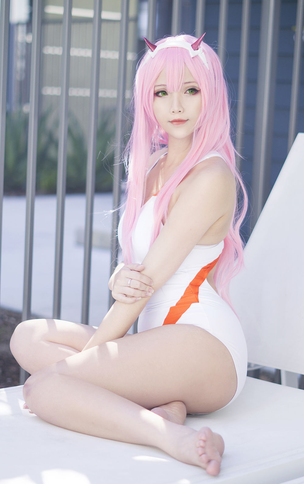 Hana Bunny-No.035-Zero Two Swimsuit (Darling in the Franxx)-在线看 第2张
