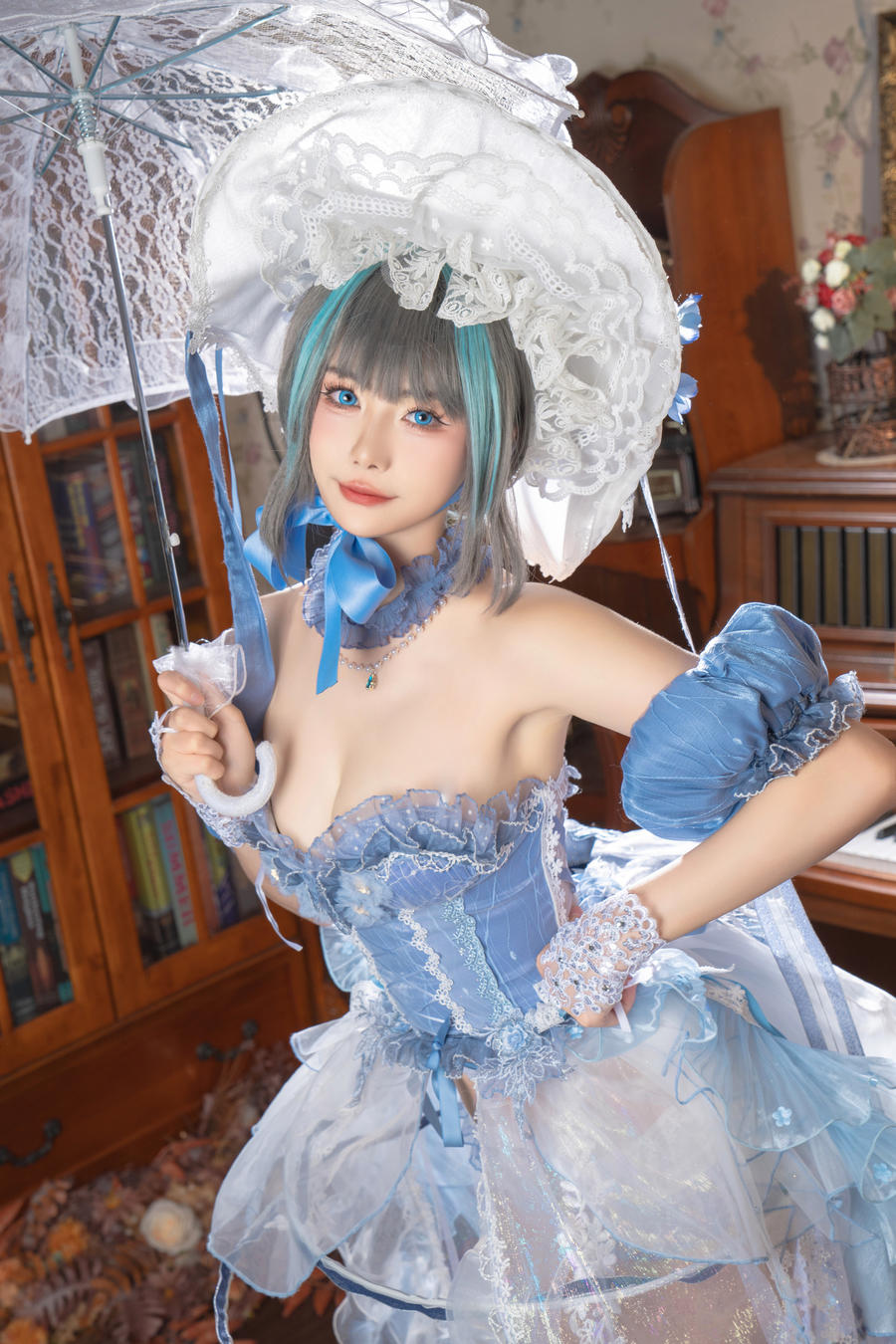 momoko葵葵-No.030–柴郡本 礼服+旗袍-在线看 第2张