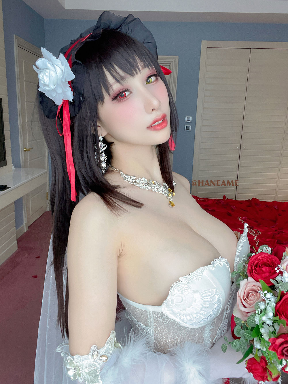 雨波_HaneAme-No.158-时崎狂三婚纱-在线看 第3张