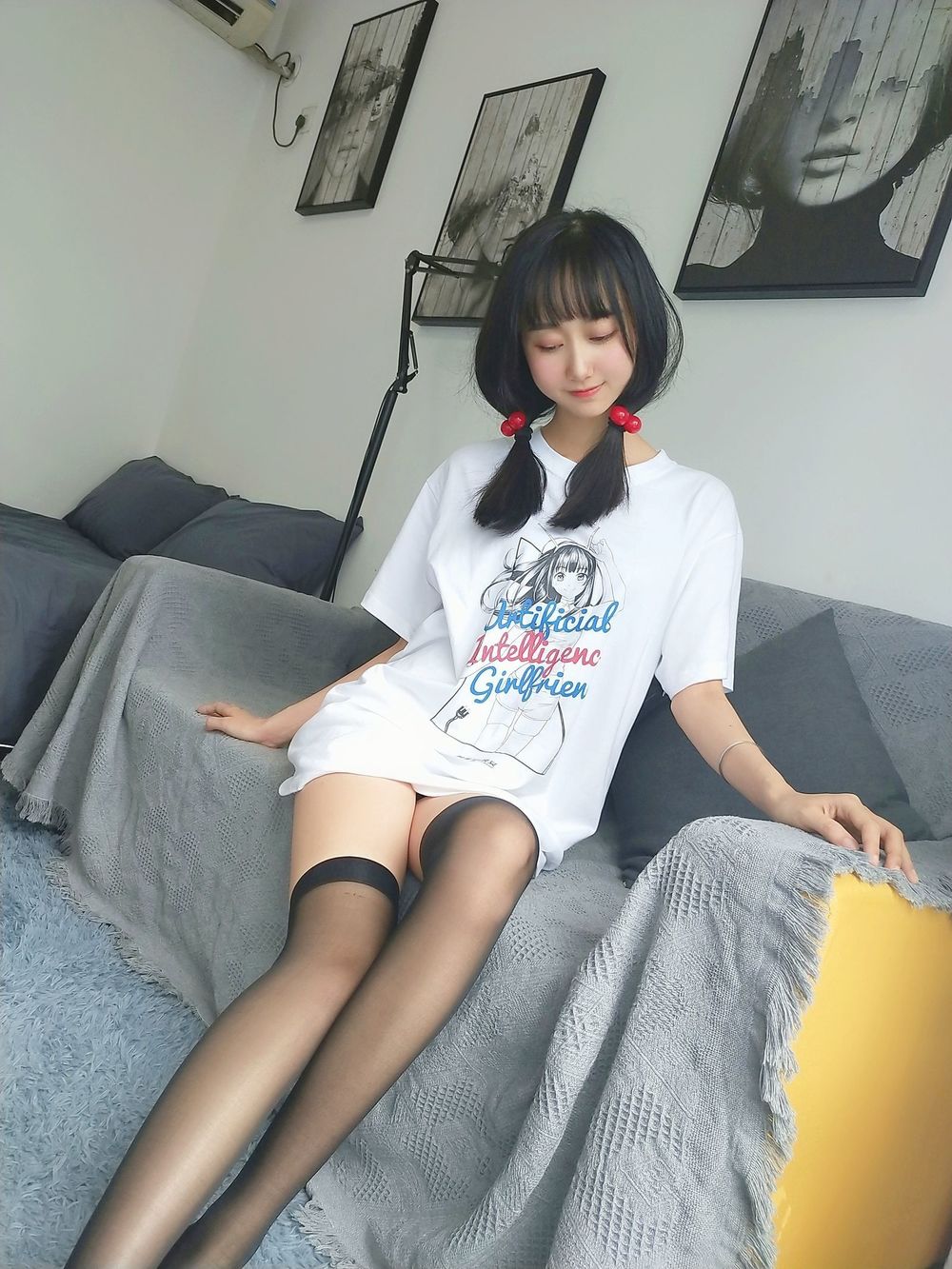木棉棉OwO-No.059-智能型彼女T恤-在线看 第2张