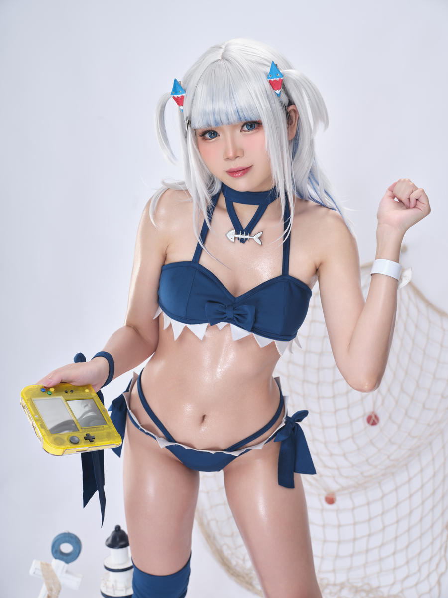 ZinieQ-No.087 – Hololive Gawr Gura Swimsuit-在线看 第3张