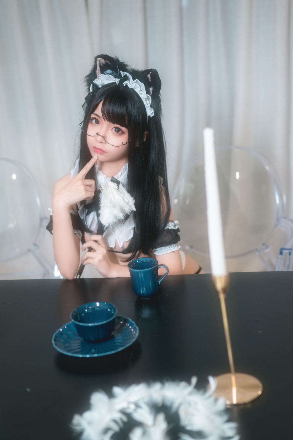 蠢沫沫-No.025-猫耳女仆-在线看 第1张