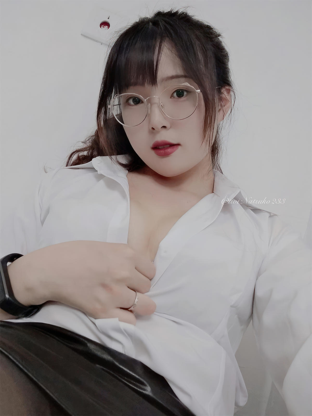 Natsuko_夏夏子-No.024–刻度尺OL-在线看 第1张
