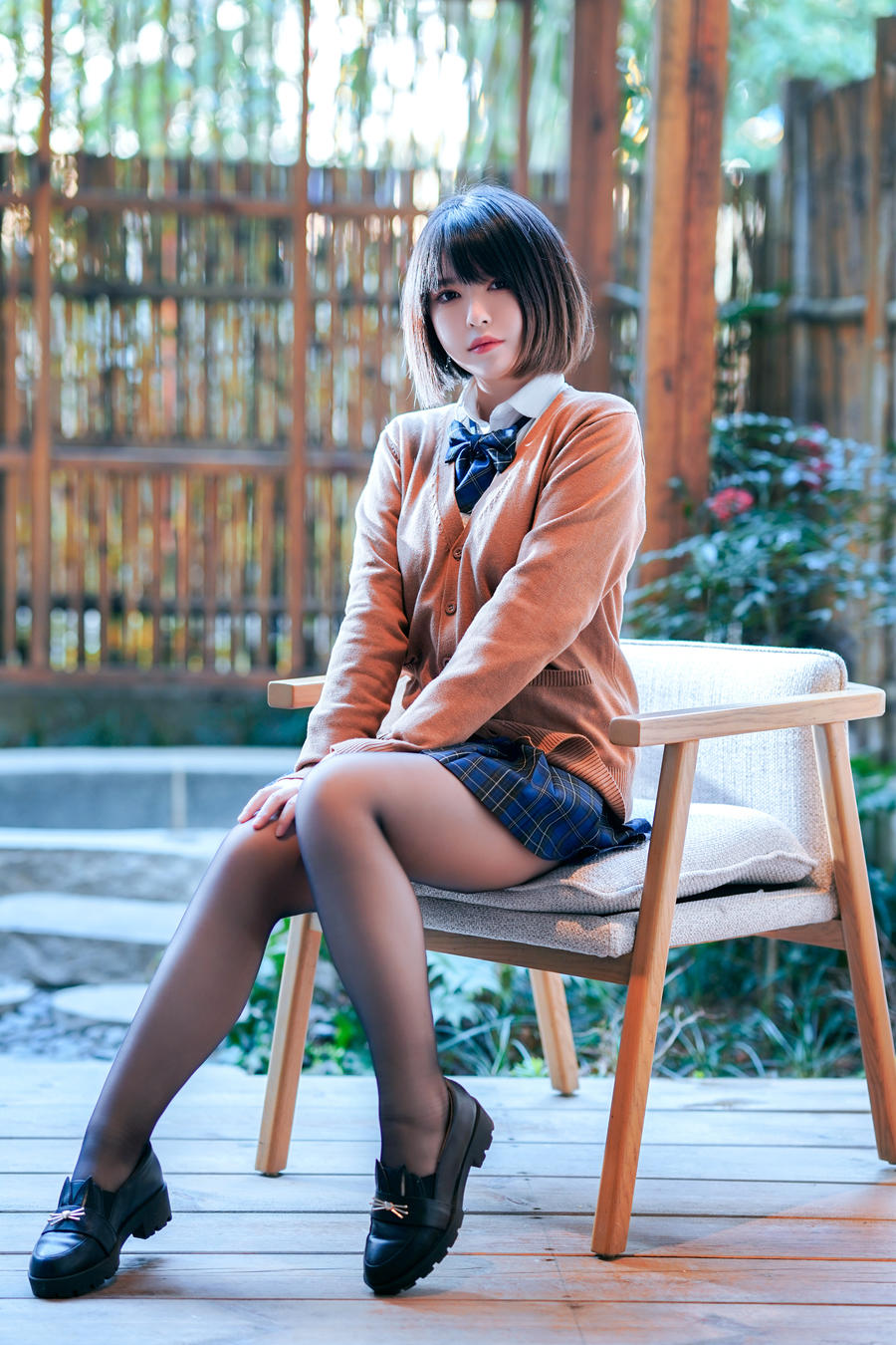 半半子-No.056 – 彼女の制服 Vol.02-在线看 第1张