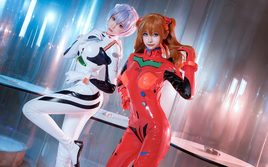 momoko葵葵-No.040 – EVA 双厨狂喜版 (&瓜希酱)-在线看 第1张