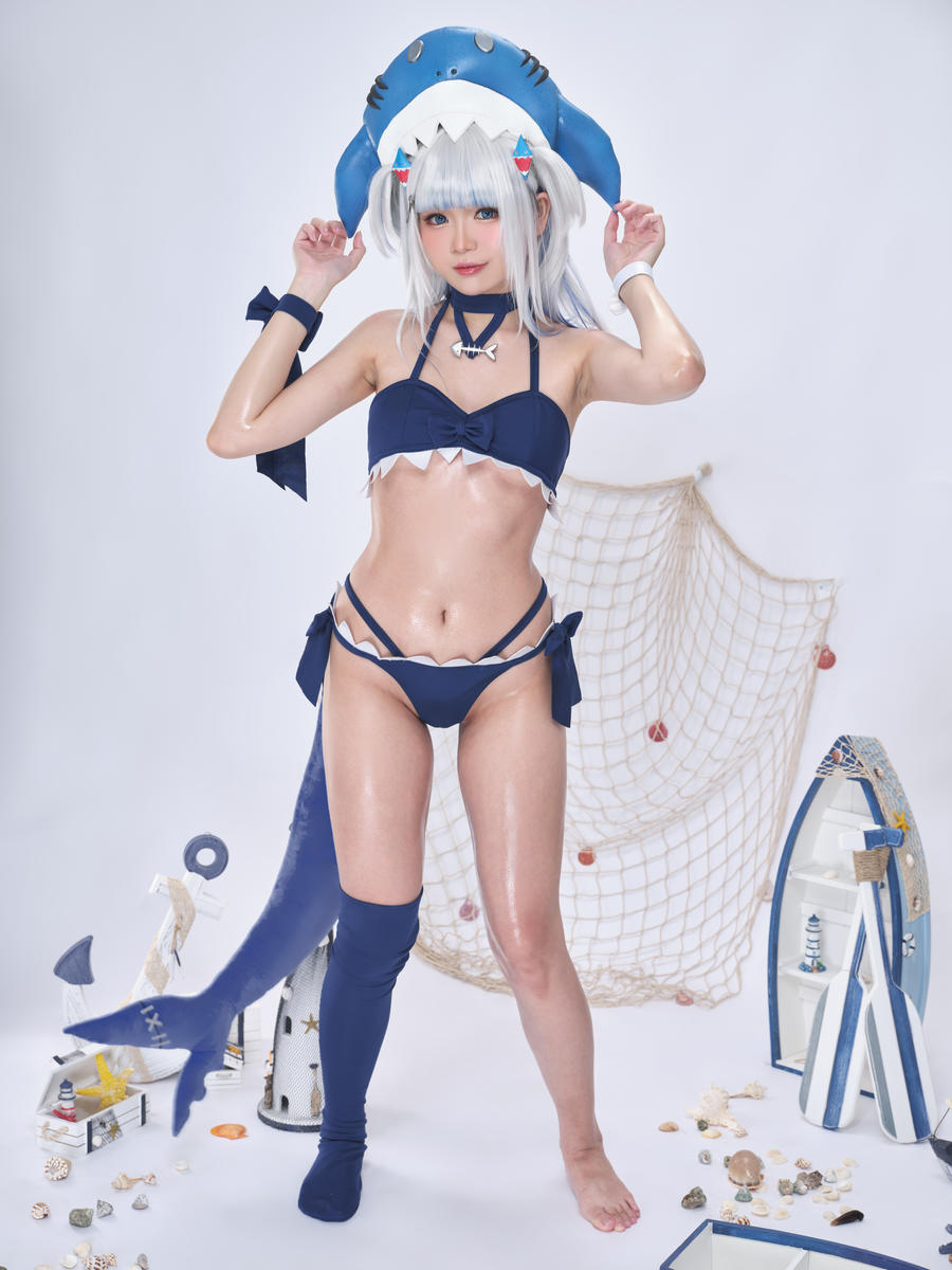 ZinieQ-No.087 – Hololive Gawr Gura Swimsuit-在线看 第1张